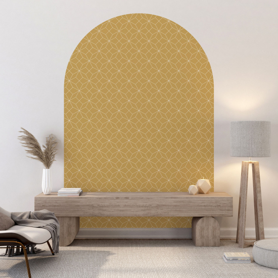 Vinilo Adhesivo Decorativo Arco - Motivo geométrico
