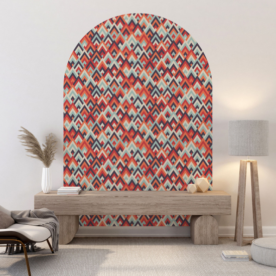 Vinilo Adhesivo Decorativo Arco - Motivo geométrico