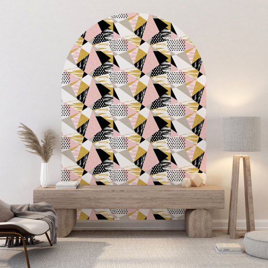 Vinilo Adhesivo Decorativo Arco - Motivo geométrico