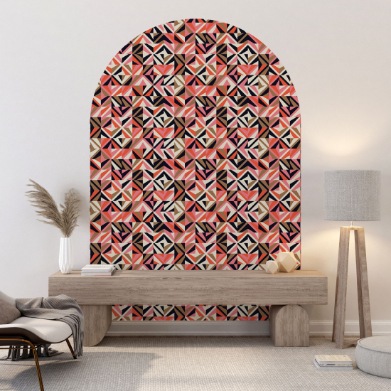 Vinilo Adhesivo Decorativo Arco - Motivo geométrico