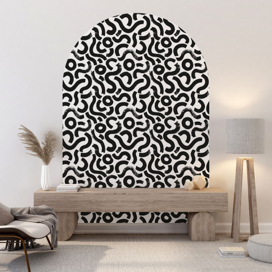 Vinilo Adhesivo Decorativo Arco - Motivo gráfico