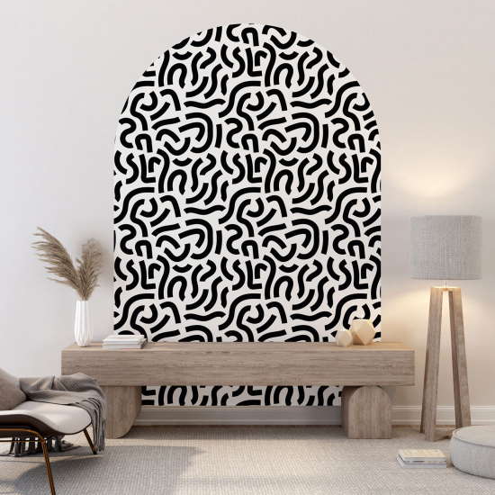 Vinilo Adhesivo Decorativo Arco - Motivo gráfico