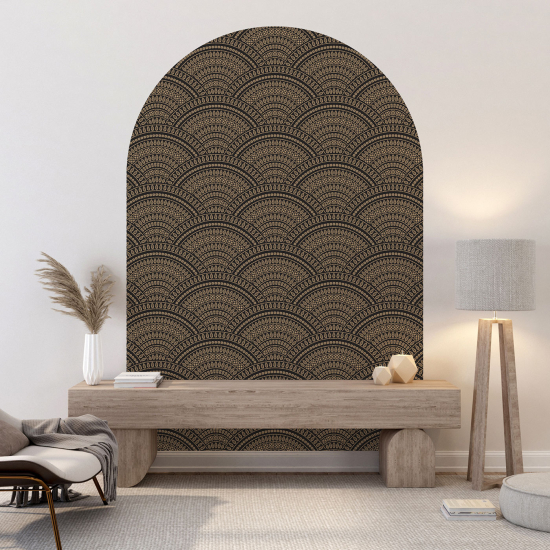 Vinilo Adhesivo Decorativo Arco - Motivo oriental