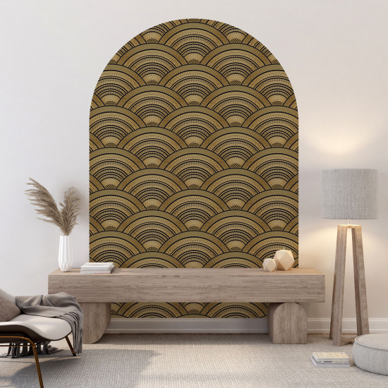 Vinilo Adhesivo Decorativo Arco - Motivo oriental