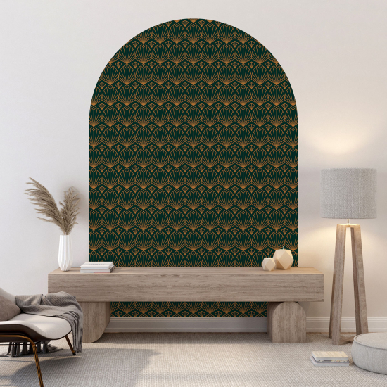 Vinilo Adhesivo Decorativo Arco - Motivo oriental