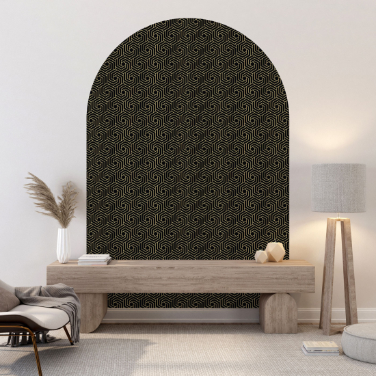 Vinilo Adhesivo Decorativo Arco - Motivo oriental