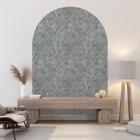 Vinilo Adhesivo Decorativo Arco - Motivo oriental
