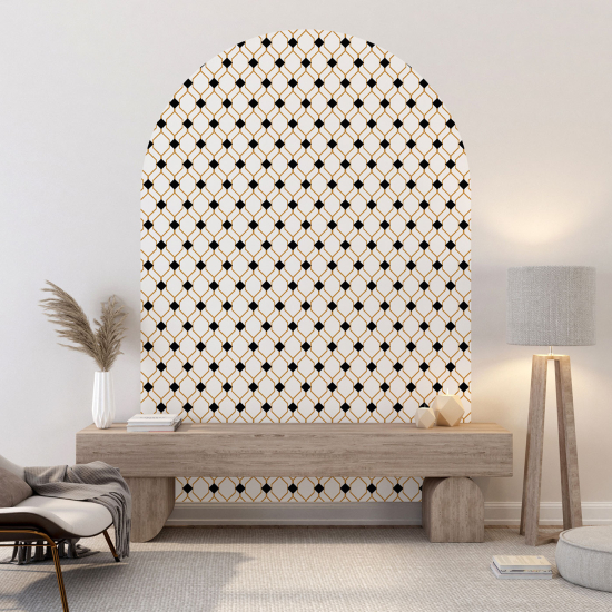Vinilo Adhesivo Decorativo Arco - Motivo oriental
