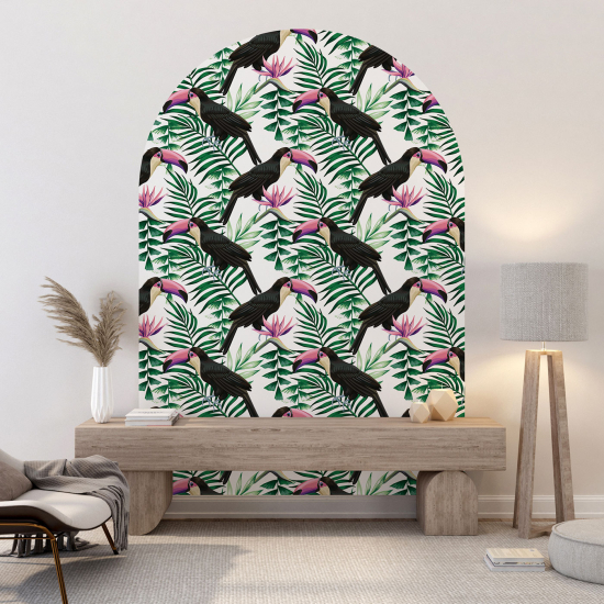 Vinilo Adhesivo Decorativo Arco - Tucanes