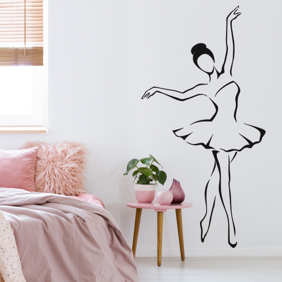 Vinilo Adhesivo Decorativo - Bailarina
