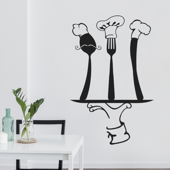 Vinilo Adhesivo Decorativo - Bandeja de cocina