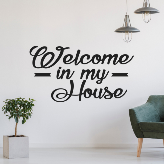 Vinilo Adhesivo Decorativo - Bienvenido