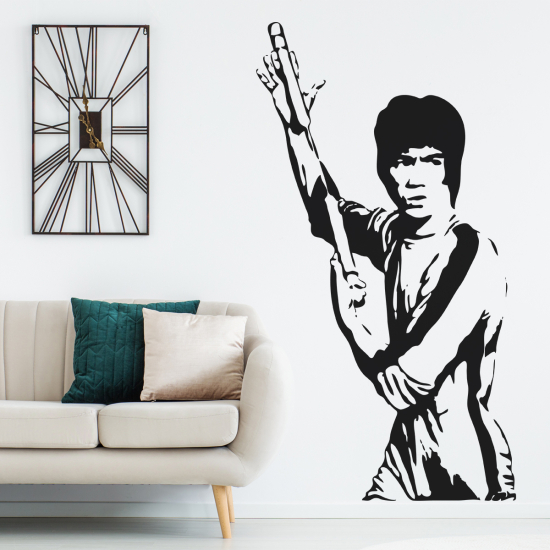 Vinilo Adhesivo Decorativo - Bruce Lee