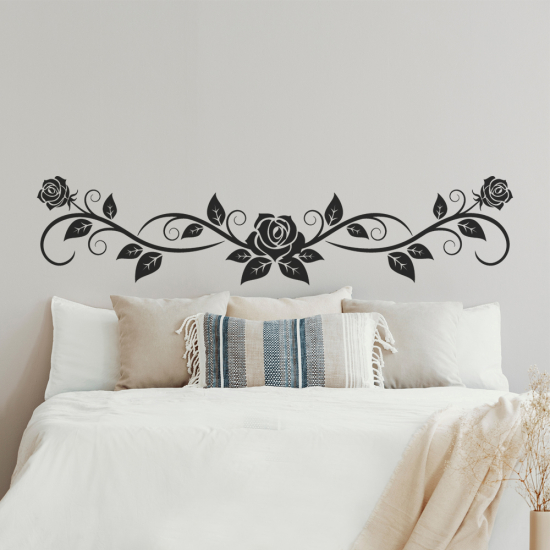 Vinilo Adhesivo Decorativo - Cabecero Rosa