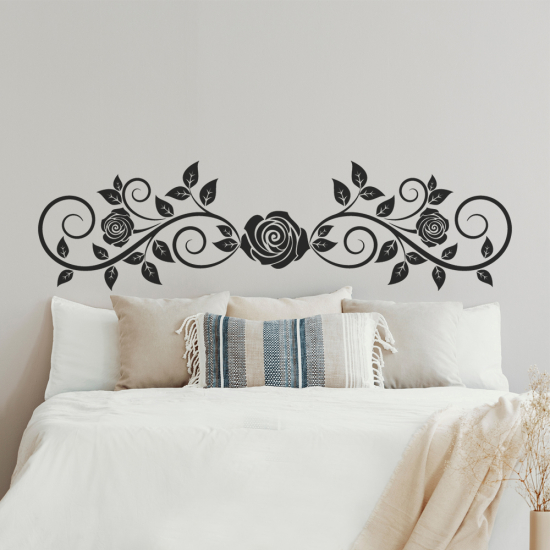 Vinilo Adhesivo Decorativo - Cabecero Rosa