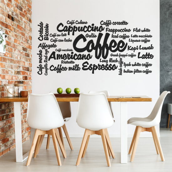 Vinilo Adhesivo Decorativo - Café