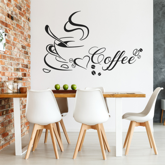 Vinilo Adhesivo Decorativo - Café