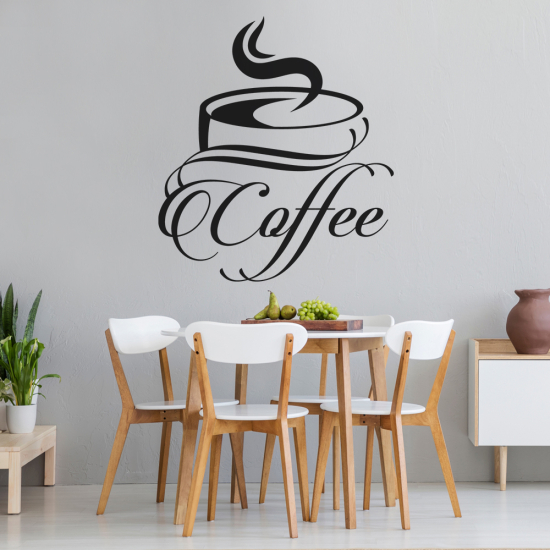 Vinilo Adhesivo Decorativo - Café