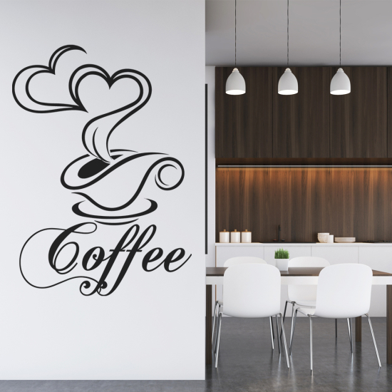Vinilo Adhesivo Decorativo - Café