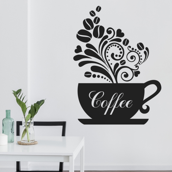 Vinilo Adhesivo Decorativo - Café