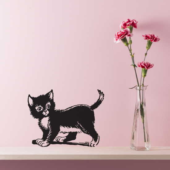Vinilo Adhesivo Decorativo - Chat