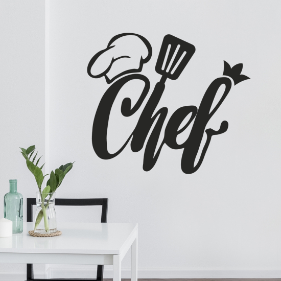 Vinilo Adhesivo Decorativo - Cocina Chef