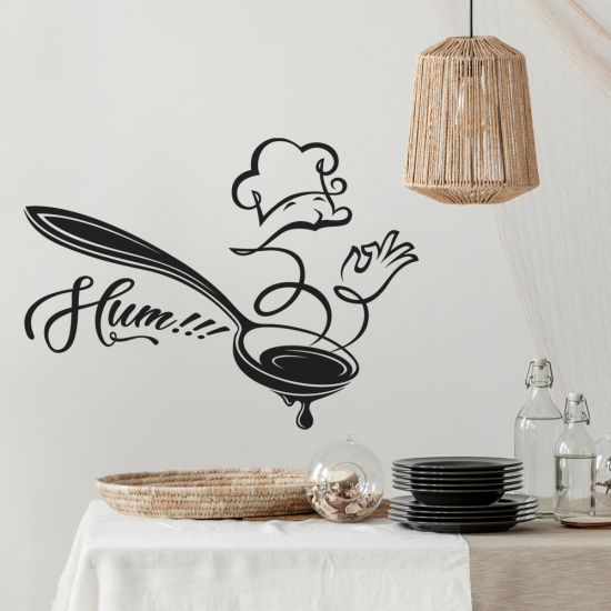 Vinilo Adhesivo Decorativo - Cocina ¡Hum!!!
