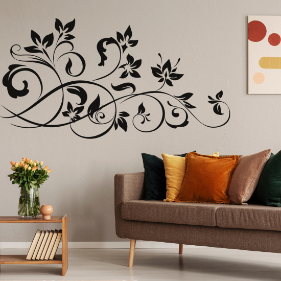 Vinilo Adhesivo Decorativo - Composición floral