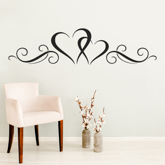 Vinilo Adhesivo Decorativo - Corazones
