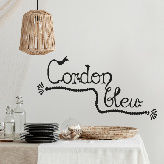 Vinilo Adhesivo Decorativo - Cordon bleu