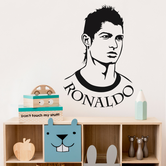 Vinilo Adhesivo Decorativo - Cristiano Ronaldo