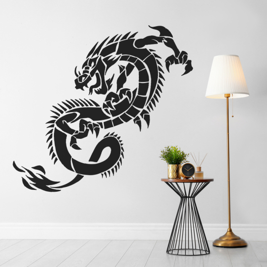 Vinilo Adhesivo Decorativo - Dragón