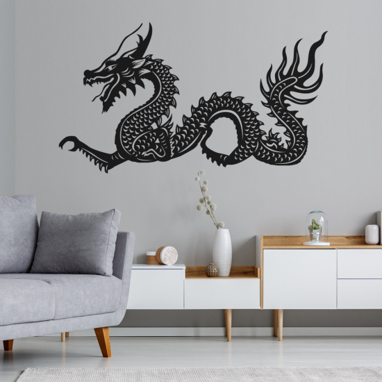 Vinilo Adhesivo Decorativo - Dragón