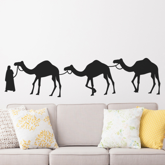 Vinilo Adhesivo Decorativo - Dromedarios