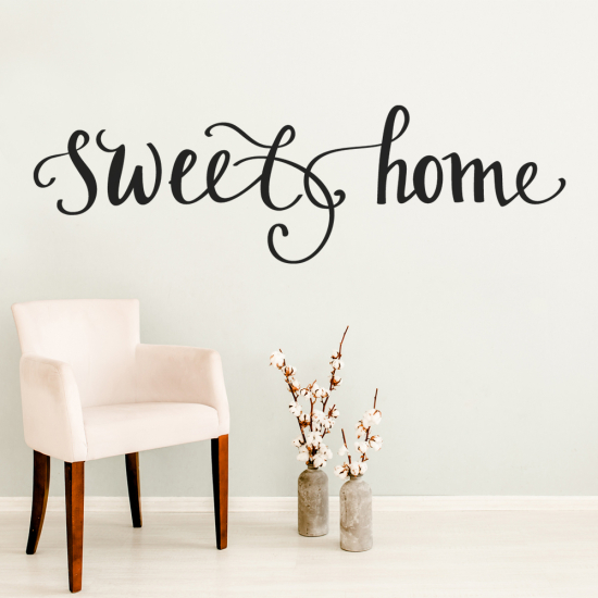 Vinilo Adhesivo Decorativo - Dulce Hogar