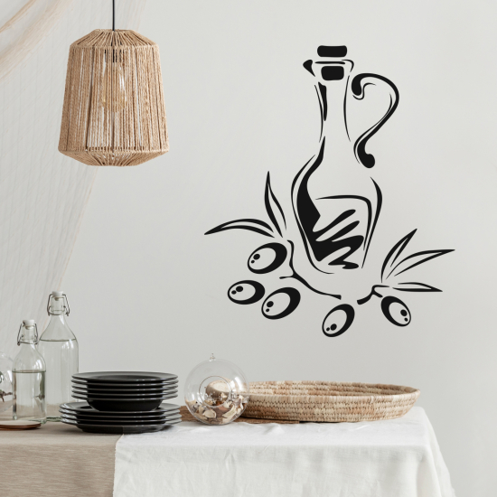 Vinilo Adhesivo Decorativo - El aceite de oliva