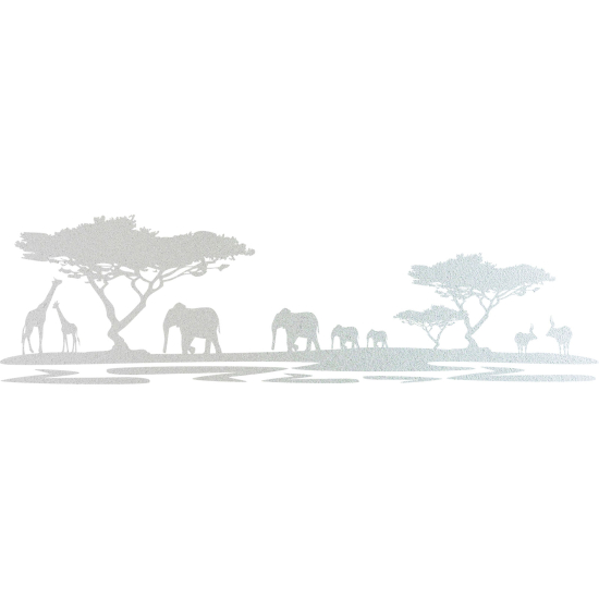 Vinilo Adhesivo Decorativo esmerilado - África