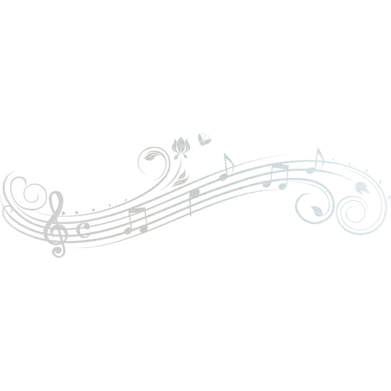 Vinilo Adhesivo Decorativo esmerilado - Alcance musical