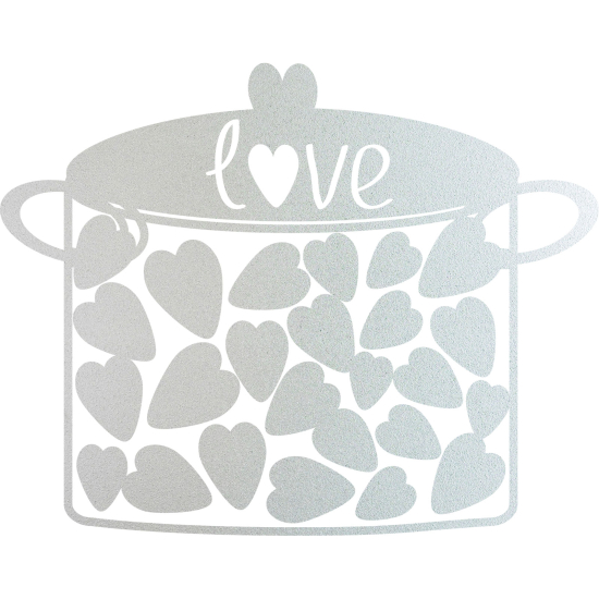 Vinilo Adhesivo Decorativo esmerilado - Amor