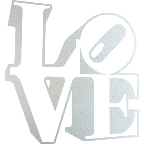 Vinilo Adhesivo Decorativo esmerilado - Amor
