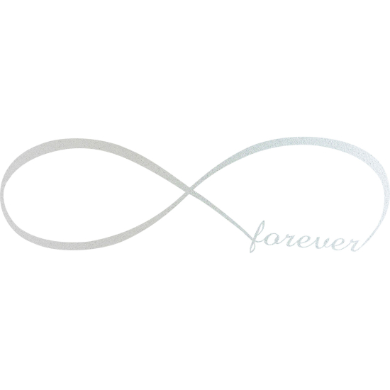 Vinilo Adhesivo Decorativo esmerilado - Amor para siempre