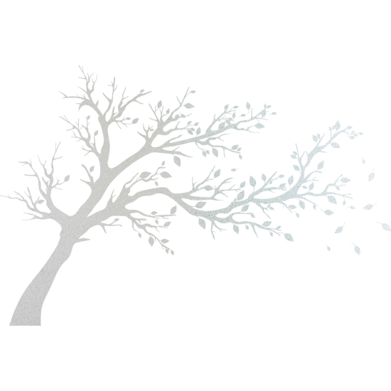 Vinilo Adhesivo Decorativo esmerilado - Árbol