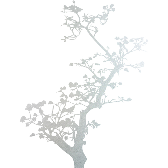 Vinilo Adhesivo Decorativo esmerilado - Árbol