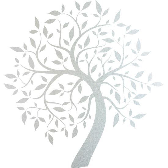 Vinilo Adhesivo Decorativo esmerilado - Árbol