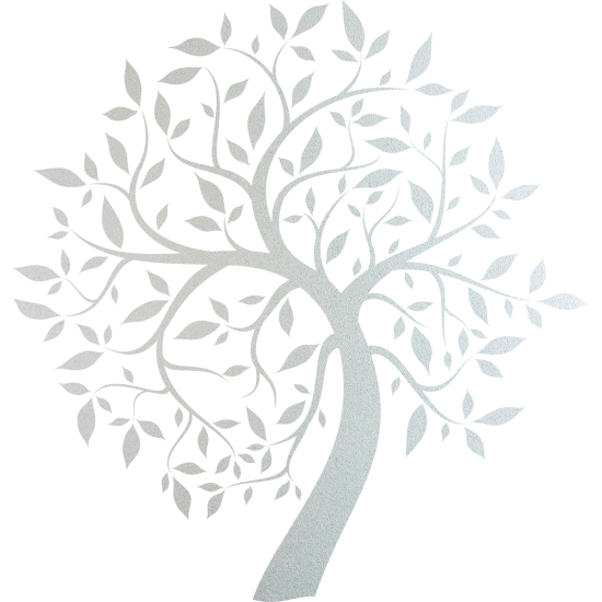 Vinilo Adhesivo Decorativo esmerilado - Árbol