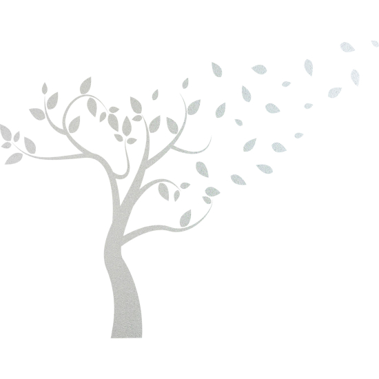 Vinilo Adhesivo Decorativo esmerilado - Árbol