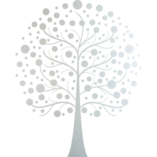 Vinilo Adhesivo Decorativo esmerilado - Árbol