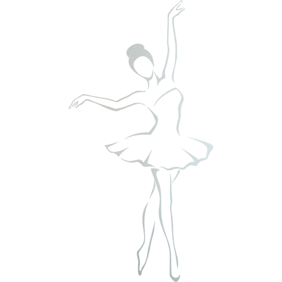 Vinilo Adhesivo Decorativo esmerilado - Bailarina