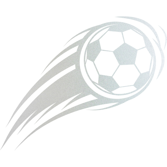 Vinilo Adhesivo Decorativo esmerilado - Balón de fútbol