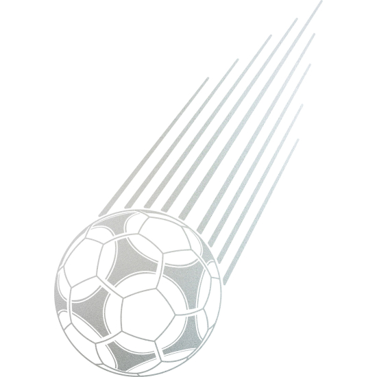 Vinilo Adhesivo Decorativo esmerilado - Balón de fútbol